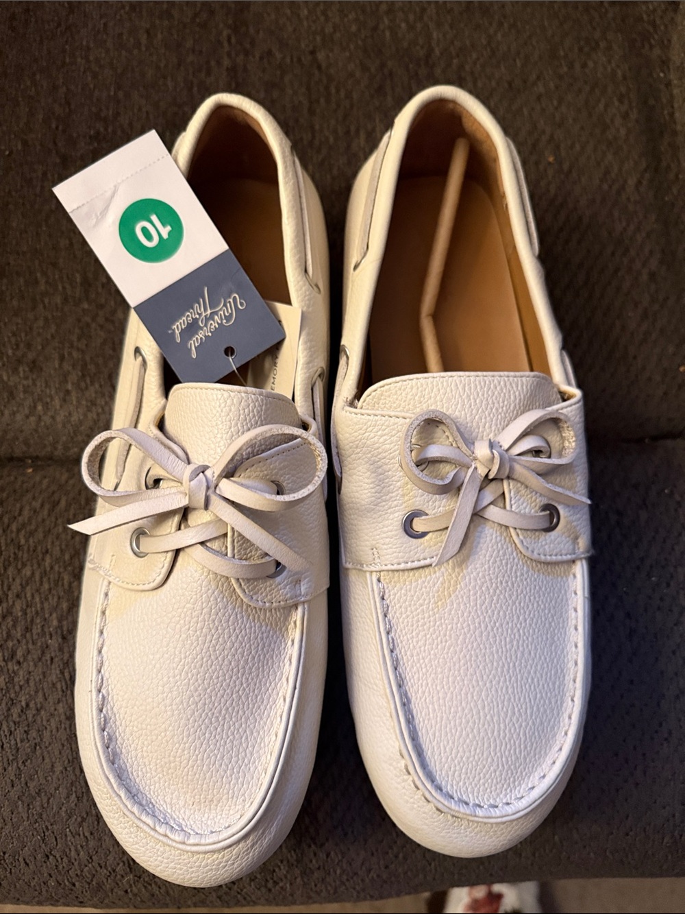 Universal Thread Women's Cream Moccasin Boat Shoes